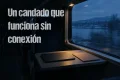 Un candado para el portátil, y carpetas dentro del expediente