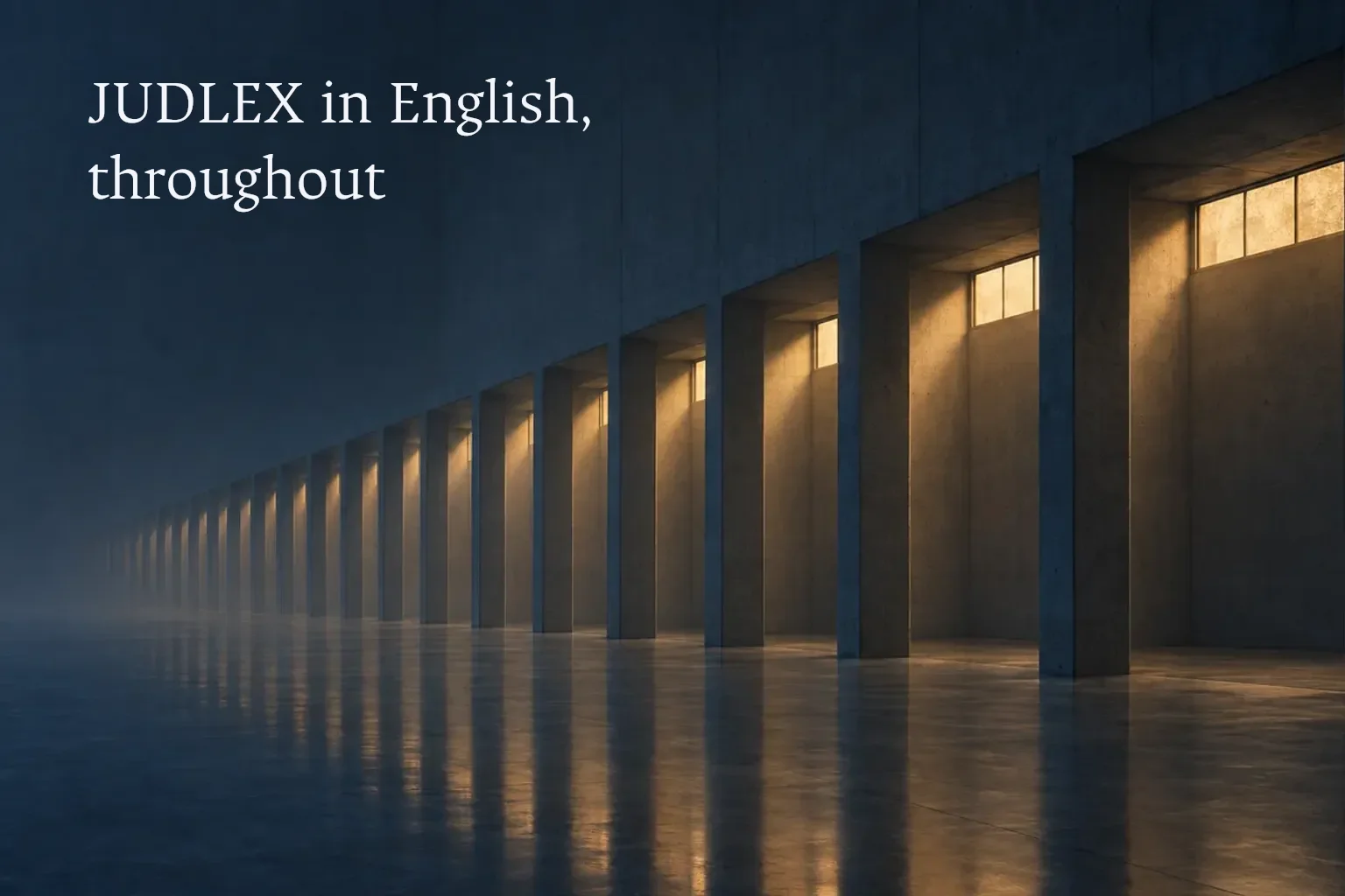 A firm can work entirely in English