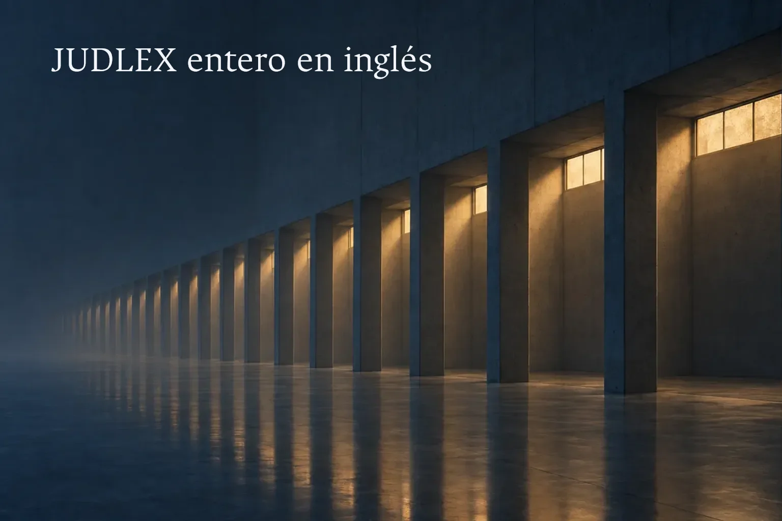 El despacho puede trabajar entero en inglés