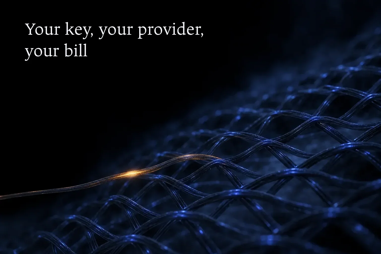 The firm brings its own AI key